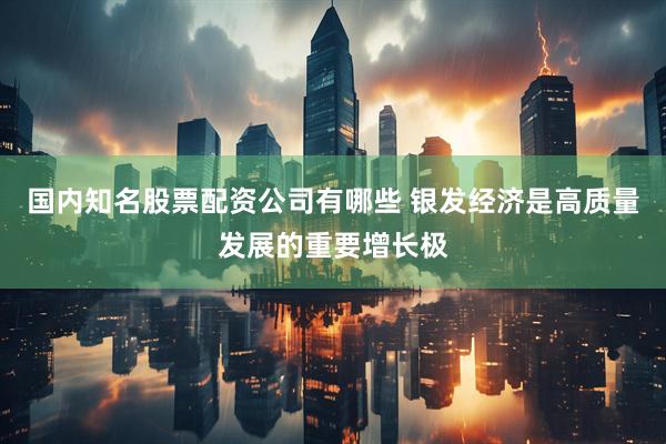 国内知名股票配资公司有哪些 银发经济是高质量发展的重要增长极