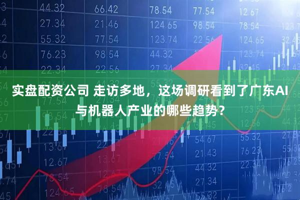 实盘配资公司 走访多地，这场调研看到了广东AI与机器人产业的哪些趋势？